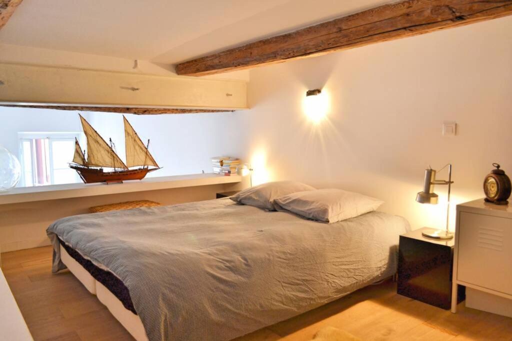 Апартаменти 06J - Superb Duplex Loft With Ac - Sea View Ніцца Екстер'єр фото
