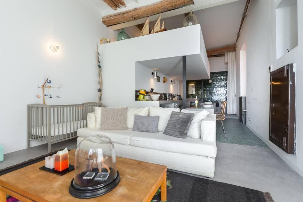 Апартаменти 06J - Superb Duplex Loft With Ac - Sea View Ніцца Екстер'єр фото