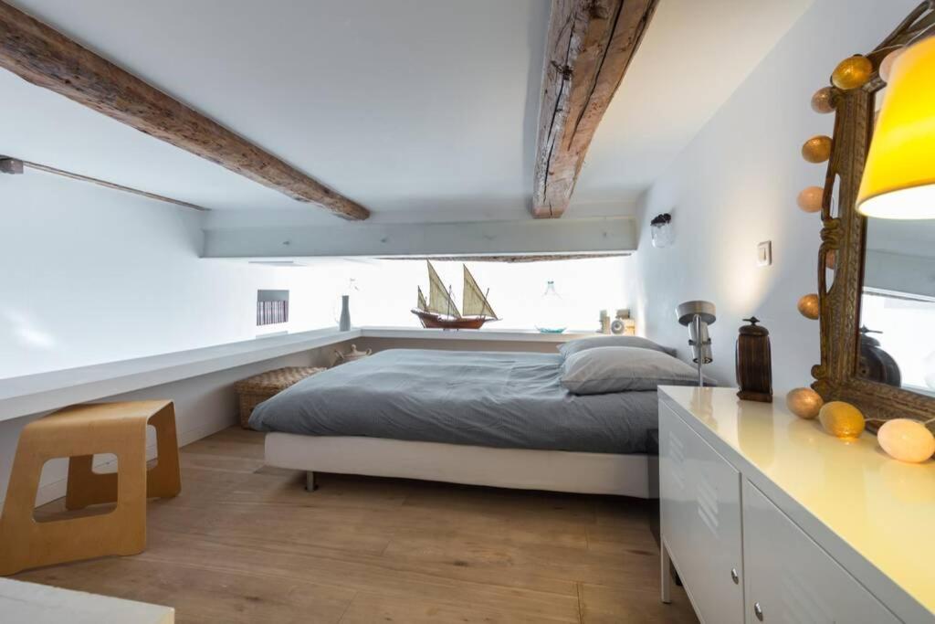 Апартаменти 06J - Superb Duplex Loft With Ac - Sea View Ніцца Екстер'єр фото