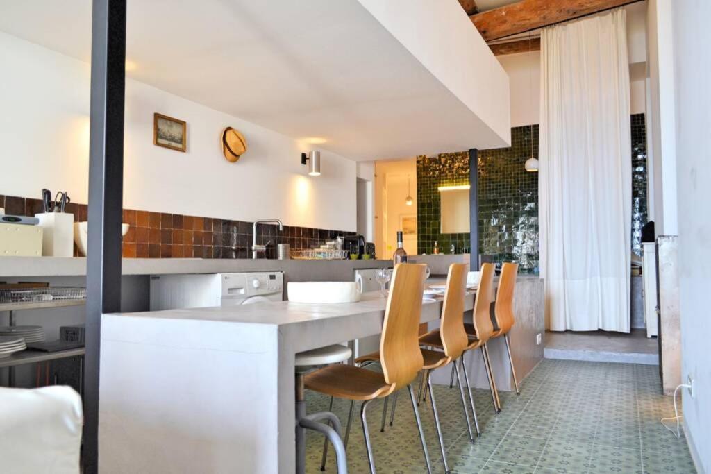 Апартаменти 06J - Superb Duplex Loft With Ac - Sea View Ніцца Екстер'єр фото
