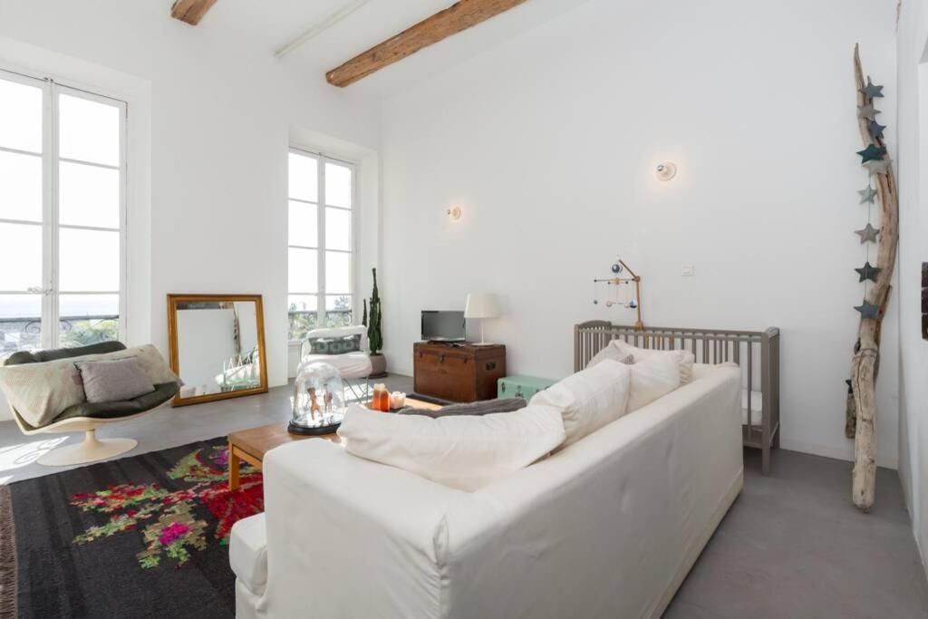Апартаменти 06J - Superb Duplex Loft With Ac - Sea View Ніцца Екстер'єр фото