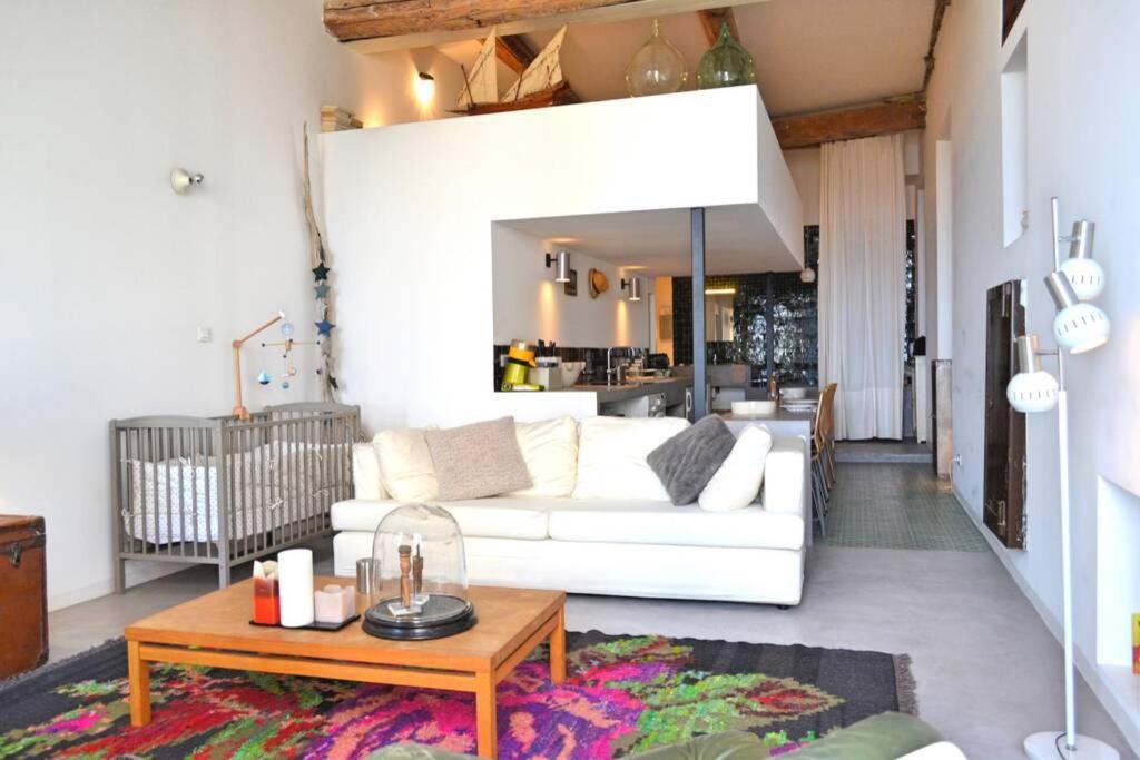 Апартаменти 06J - Superb Duplex Loft With Ac - Sea View Ніцца Екстер'єр фото